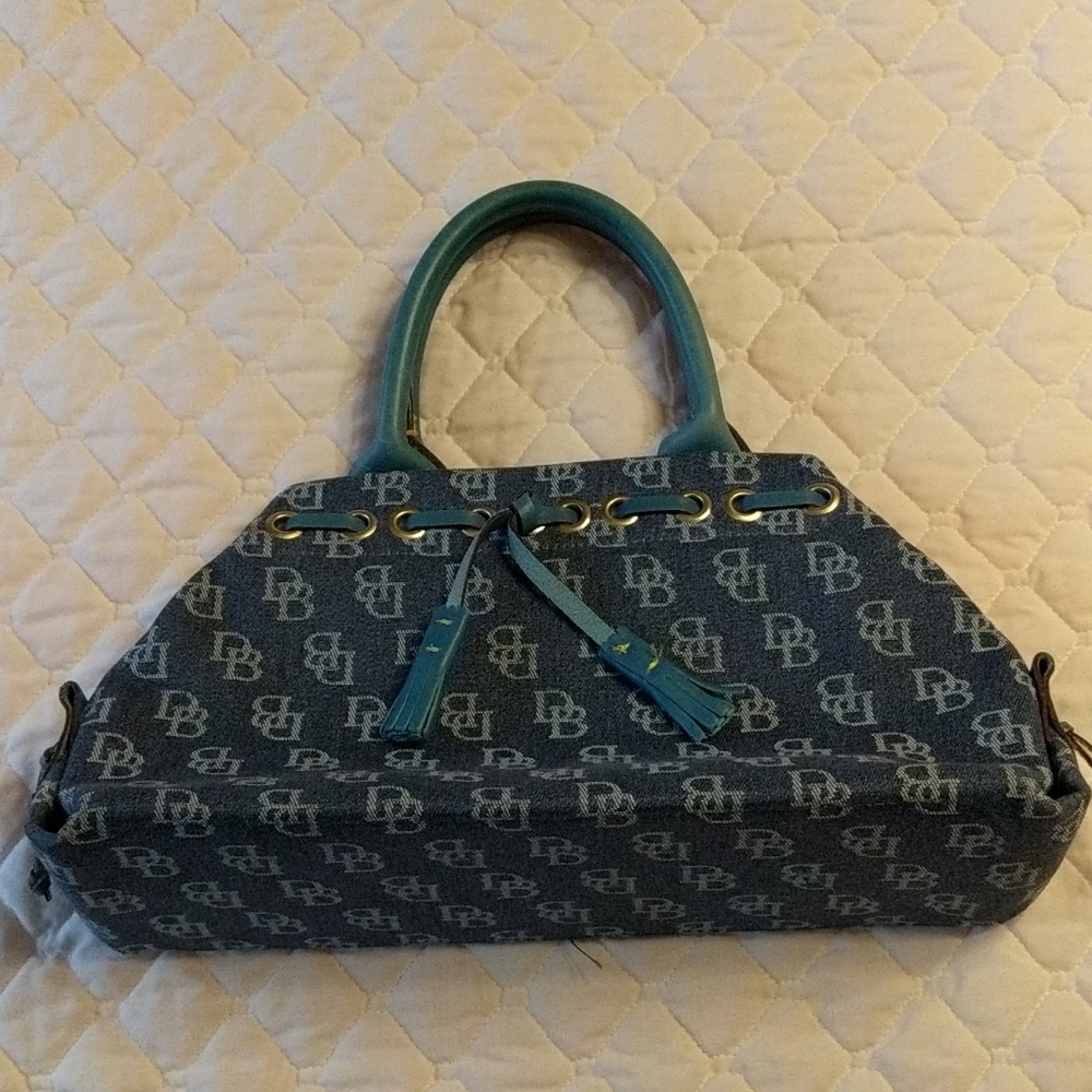 Dooney & Bourke Denim Logo Purse